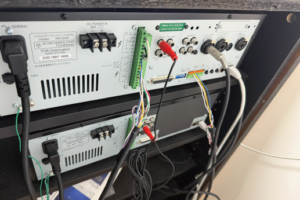 【修理】公民館放送設備アンプ 修理いたしました