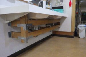 【設置】水道管ガード設置